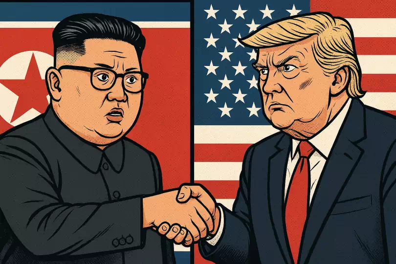 kim jong un and trump 미국이 한국 대신 북한과 손을 잡는다면, 동북아의 세력 균형은 어떻게 바뀔까? 한미 동맹과 북한, 미국과의 관계에 있어 현실적인 시나리오는 과연 무엇일까?